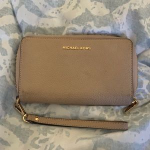 Michael  kors smartphone wristlet.
